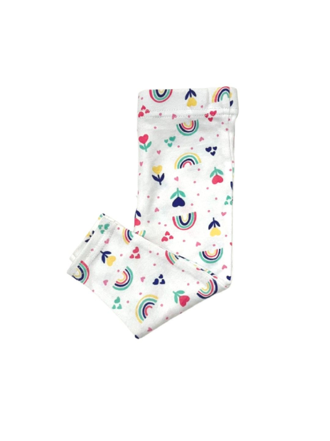 Little Steps 3-Piece Bodysuit, Pants and Bib (Pink/Assorted Shapes- Image 3)