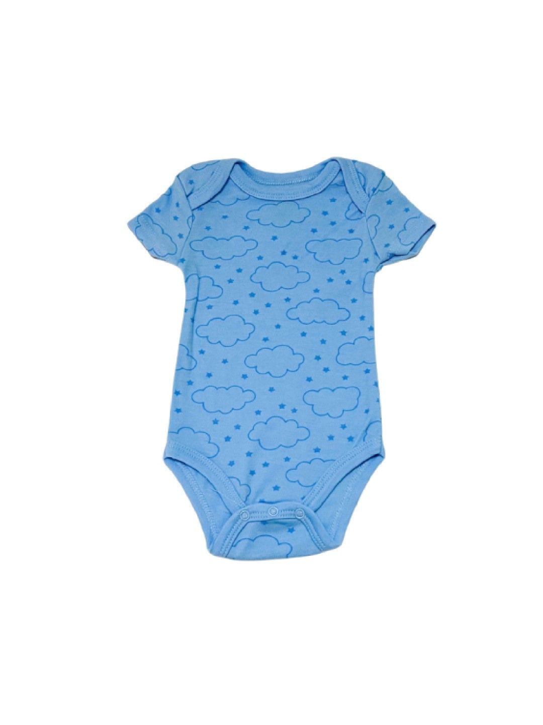 Little Steps 3-Piece Bodysuit Set in Blue Cloud (No Color- Image 4)