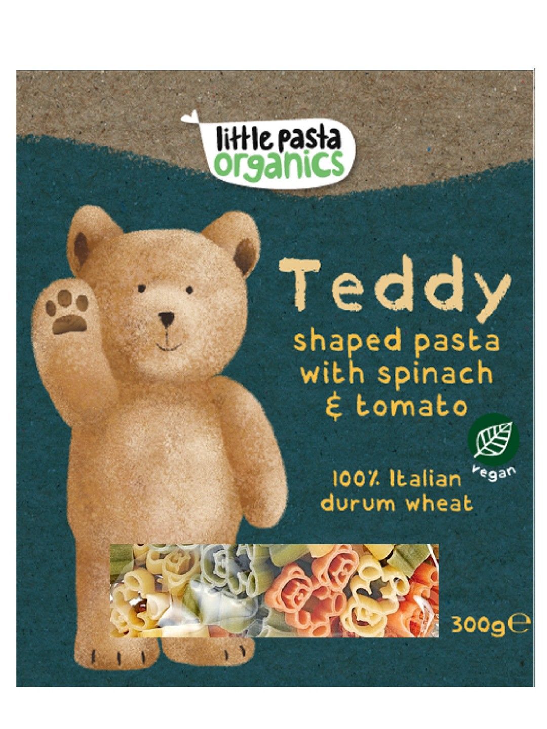 Little Pasta Organics Teddy Organic Pasta (300g)