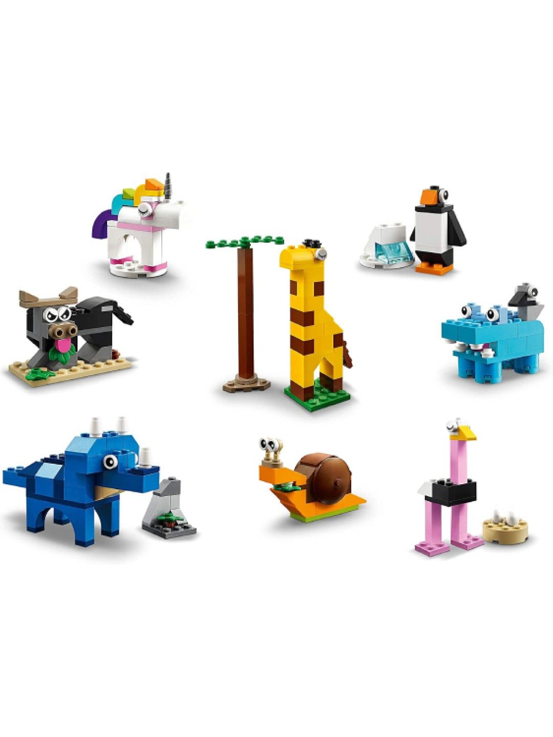 Lego Classic Bricks and Animals Building Blocks (1500pcs) (No Color- Image 3)