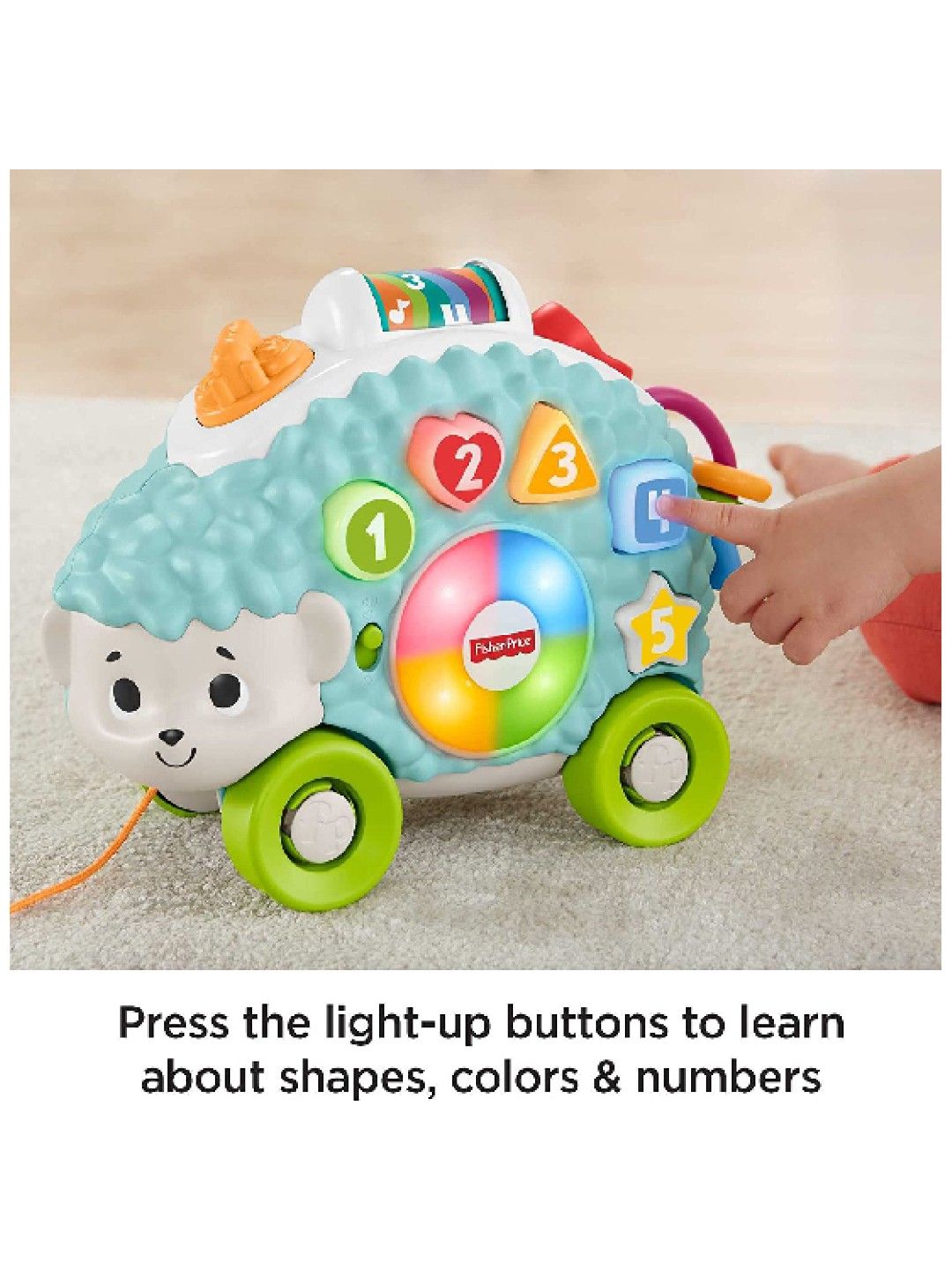 Fisher Price Infant Happy Shape Hedgehog (No Color- Image 4)