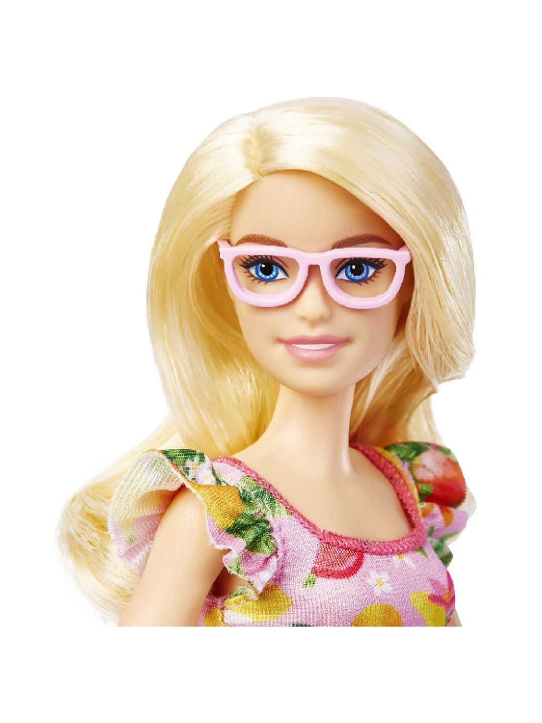 Barbie Fashionistas Doll With Blonde Hair & Fruit Print Dress (No Color- Image 2)