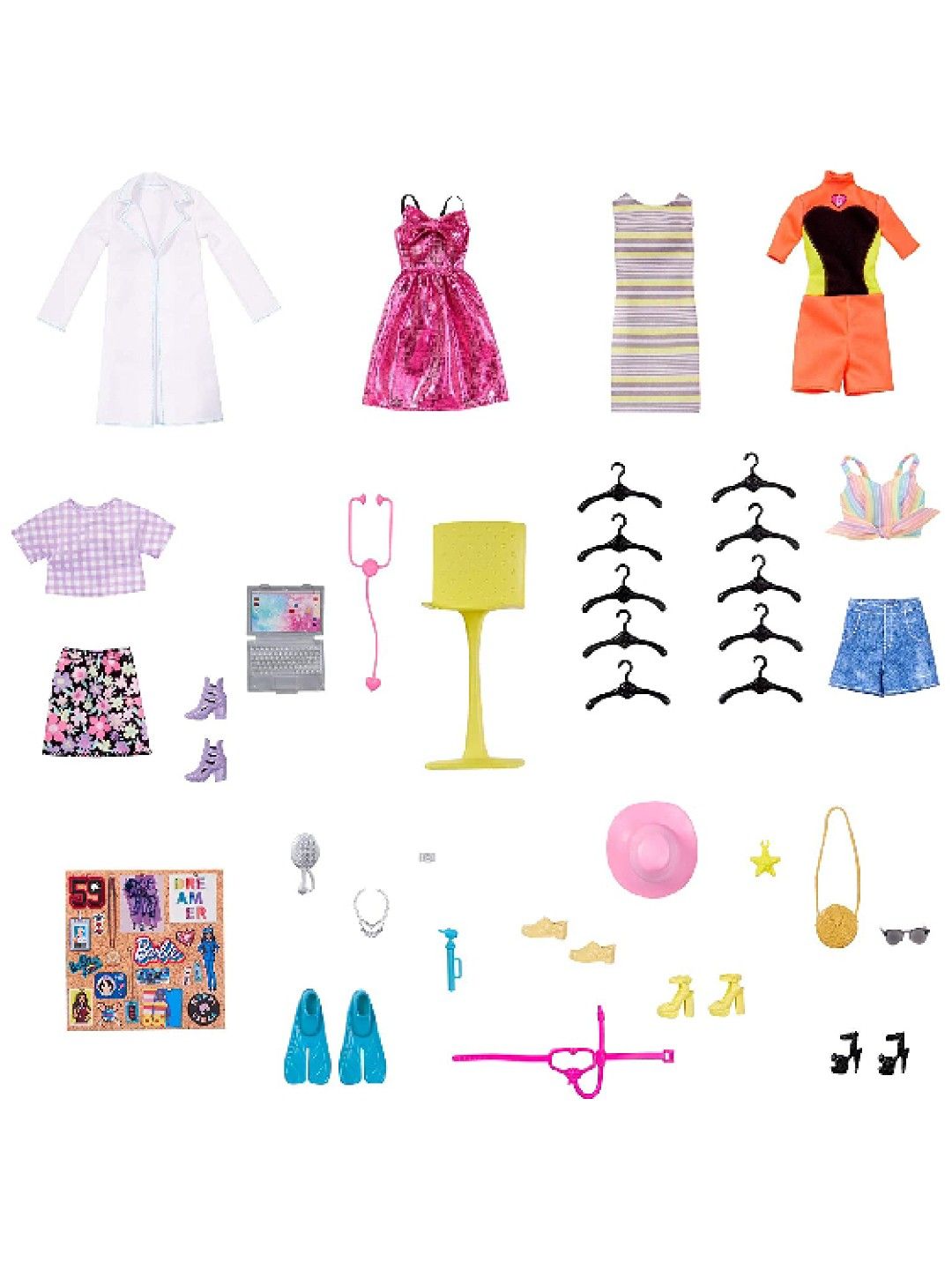 Barbie Fabulous Dream Closet With Doll (No Color- Image 3)