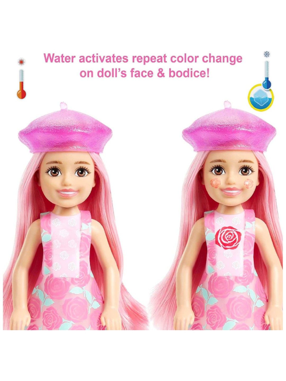 Barbie Colour Reveal Chelsea Rain or Shine Series (No Color- Image 3)