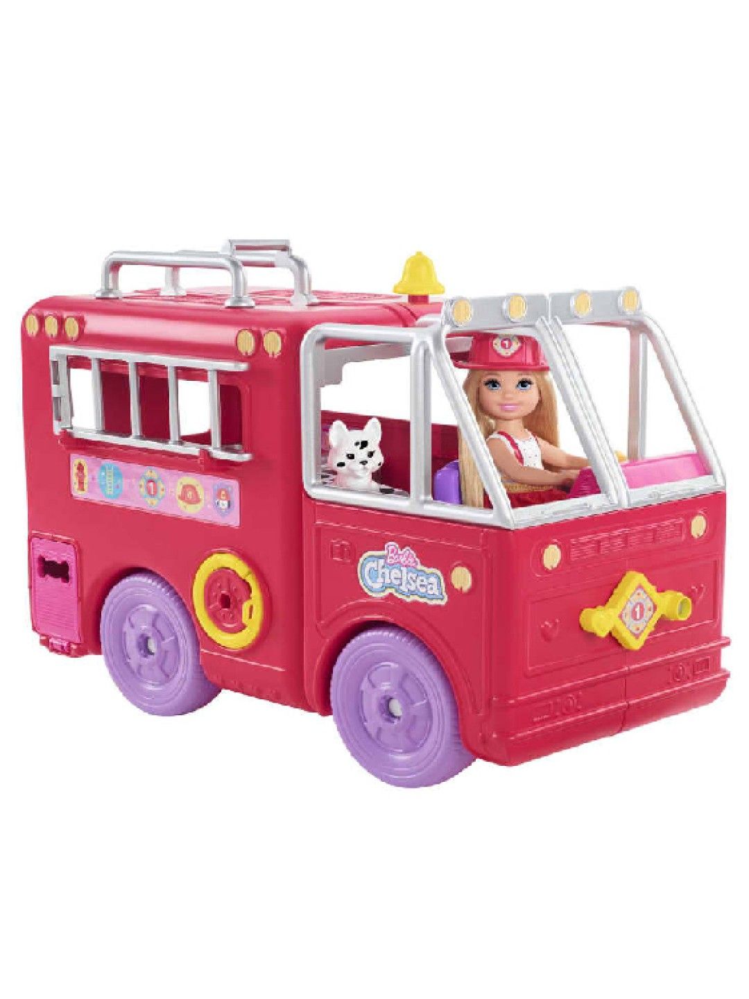 Barbie Chelsea Fire Truck Playset (No Color- Image 1)
