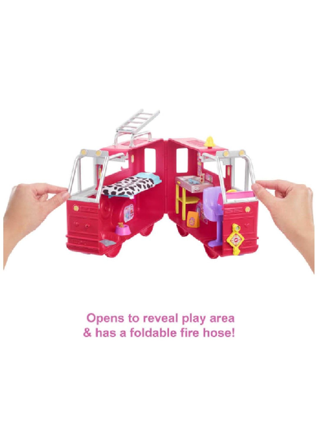 Barbie Chelsea Fire Truck Playset (No Color- Image 2)