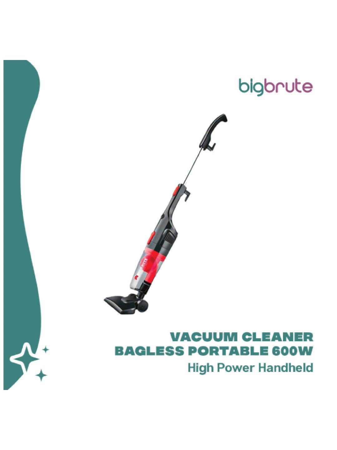 Big Brute Bagless Vacuum Cleaner (600W) (No Color- Image 2)