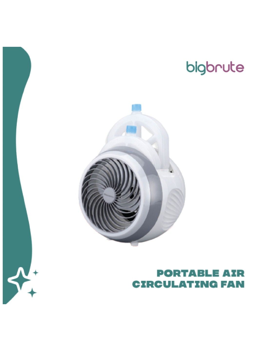 Big Brute Portable Air Circulating Fan (No Color- Image 2)