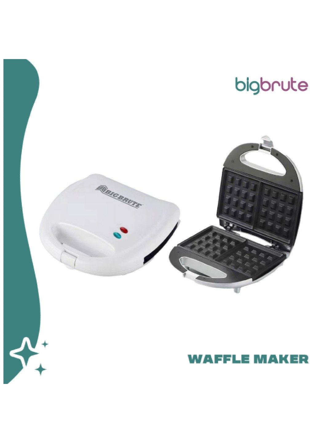 Big Brute Waffle Maker (No Color- Image 2)