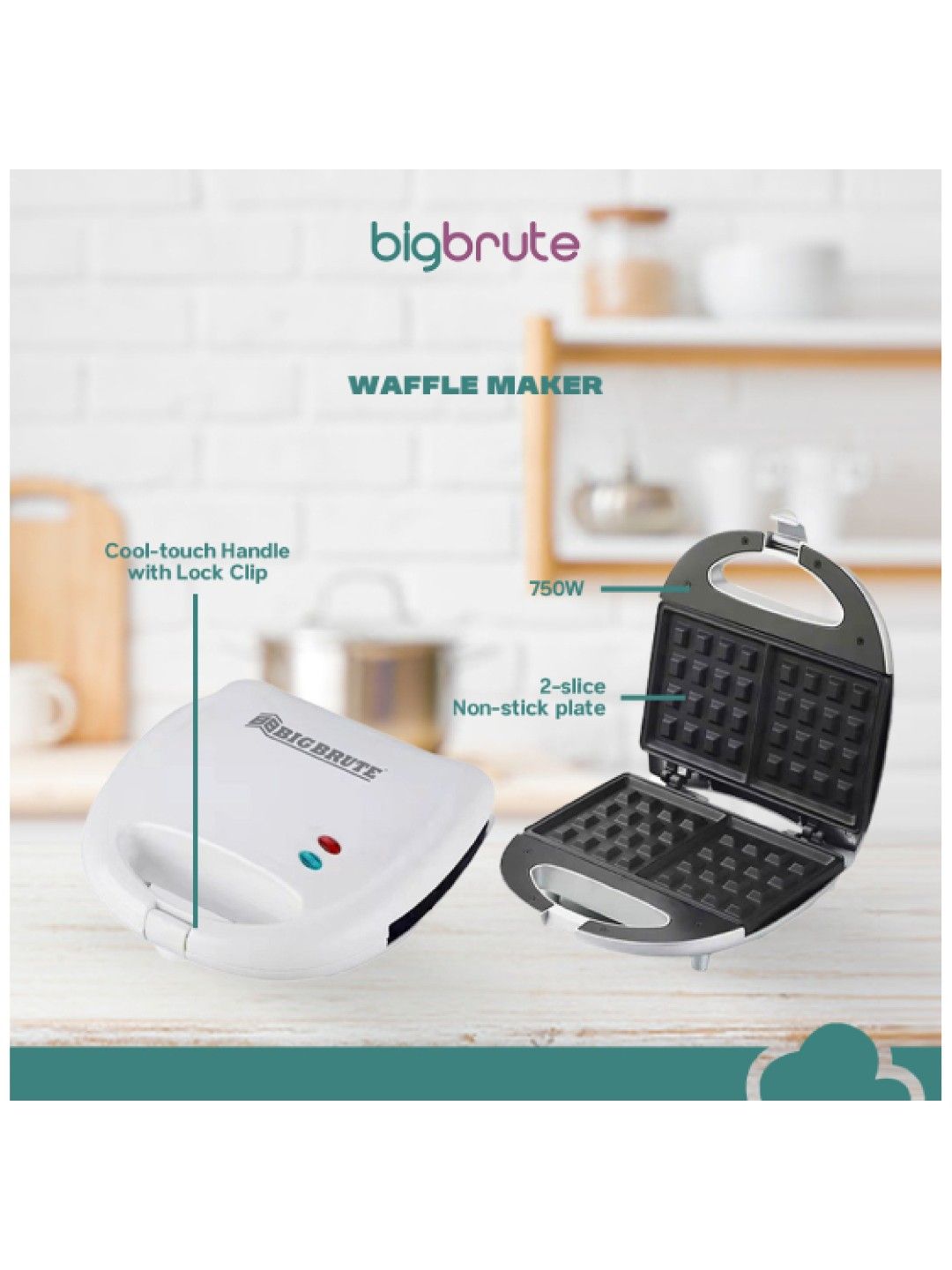 Big Brute Waffle Maker (No Color- Image 3)