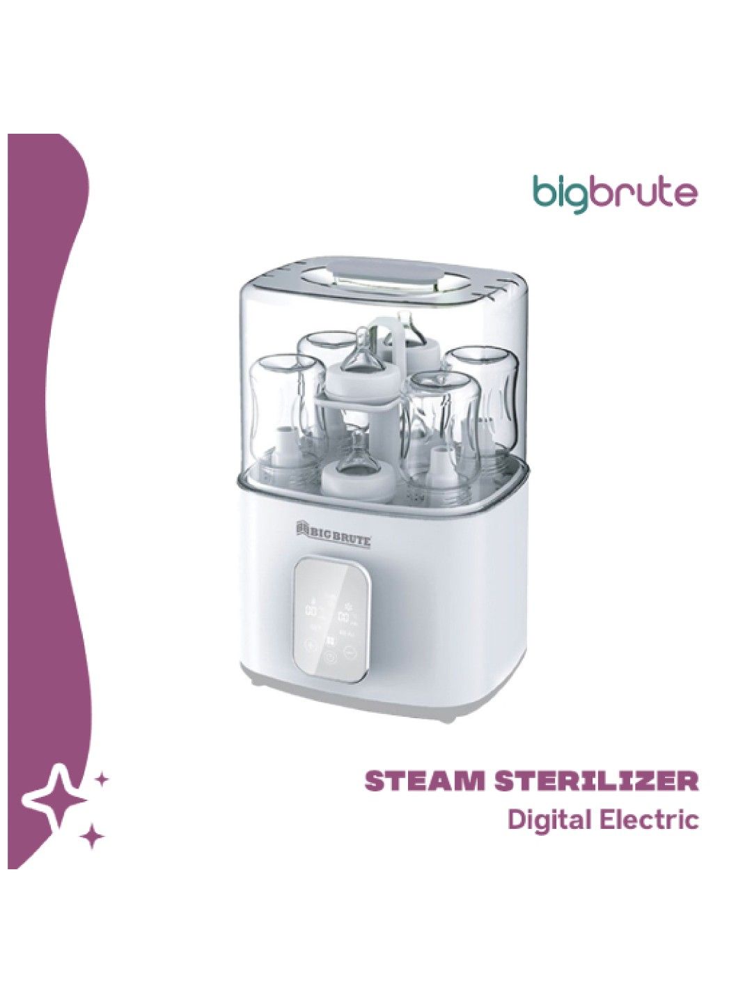 Big Brute Steam Sterilizer Digital Electric (No Color- Image 2)