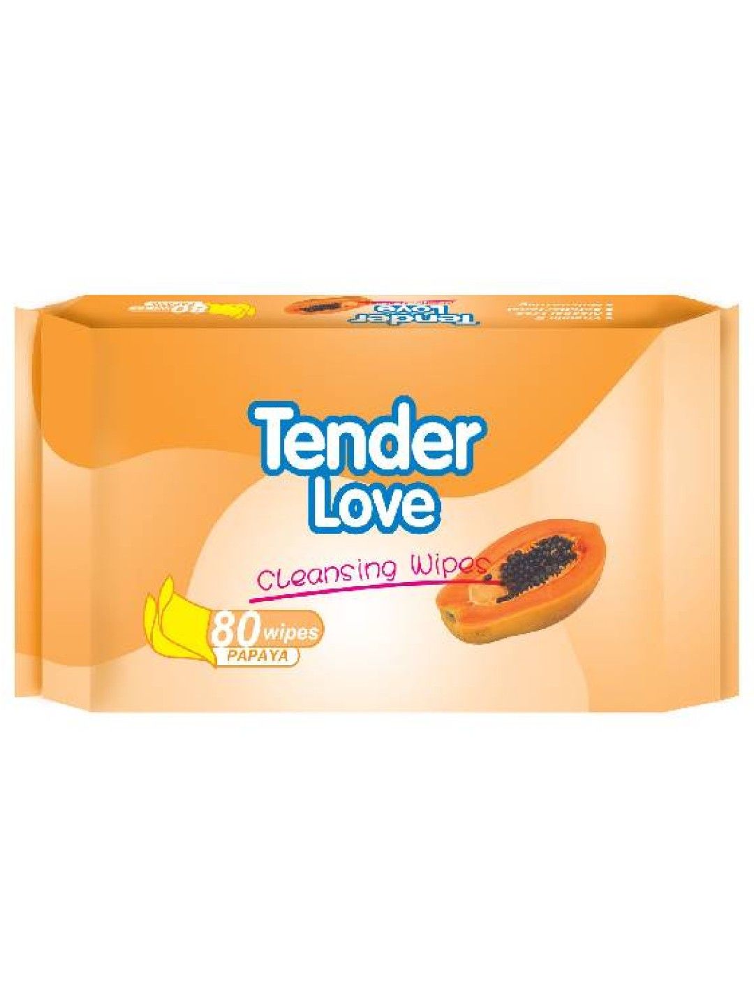 Tender Love Papaya Cleansing Wipes (80s)