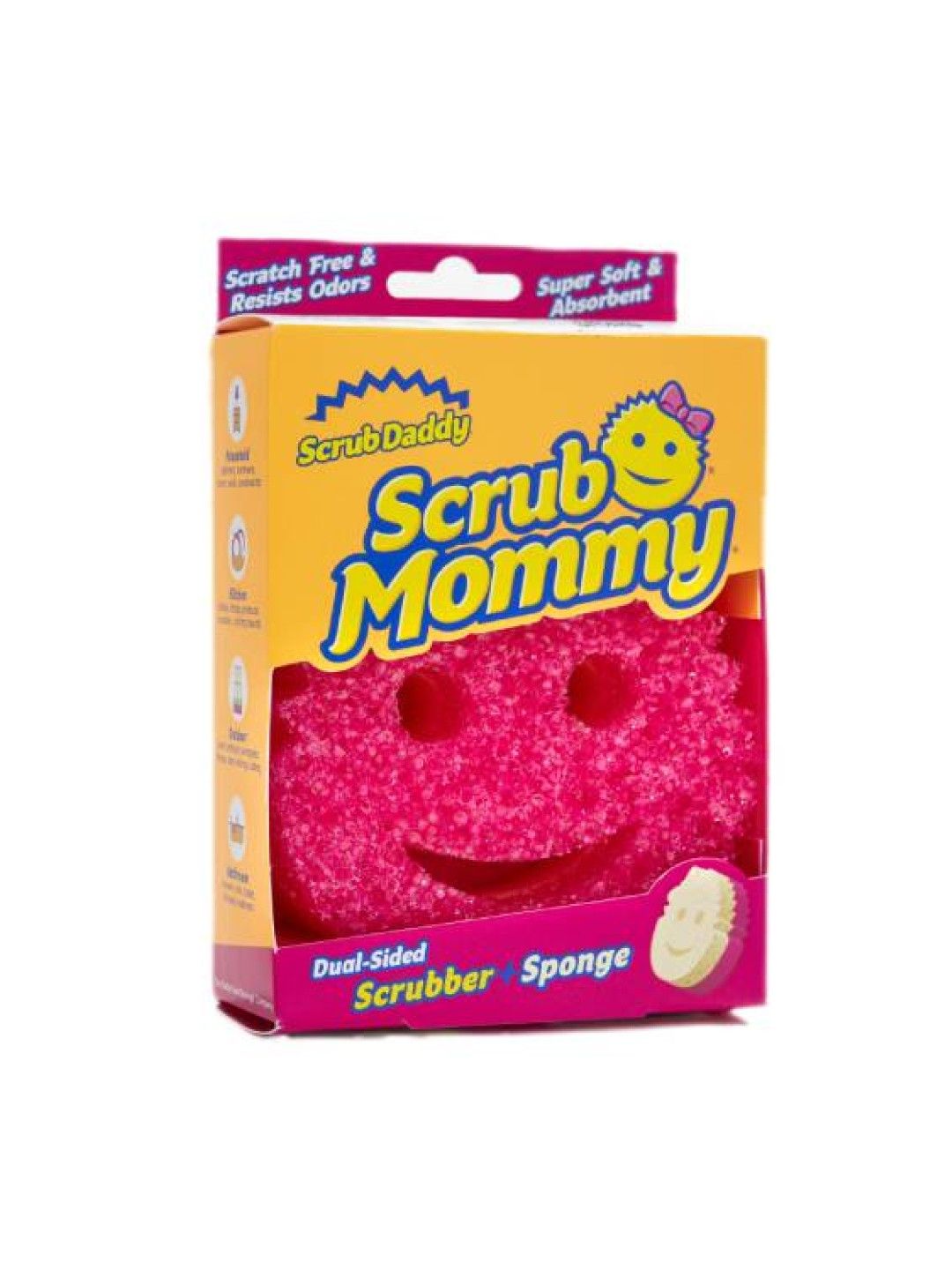 Scrub Daddy Scrub Mommy - Dual-sided Scrubber and Sponge (No Color- Image 2)