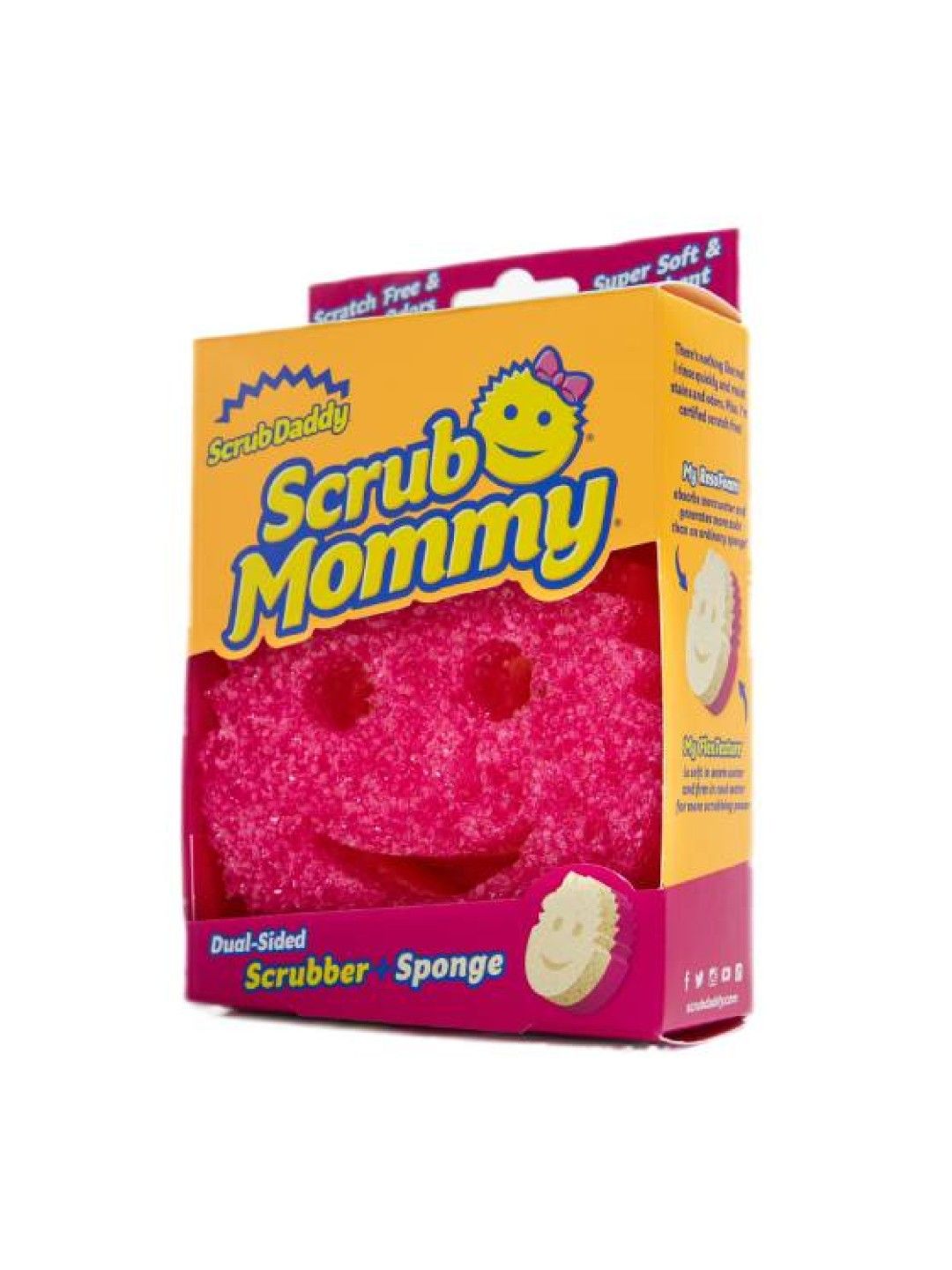 Scrub Daddy Scrub Mommy - Dual-sided Scrubber and Sponge (No Color- Image 3)