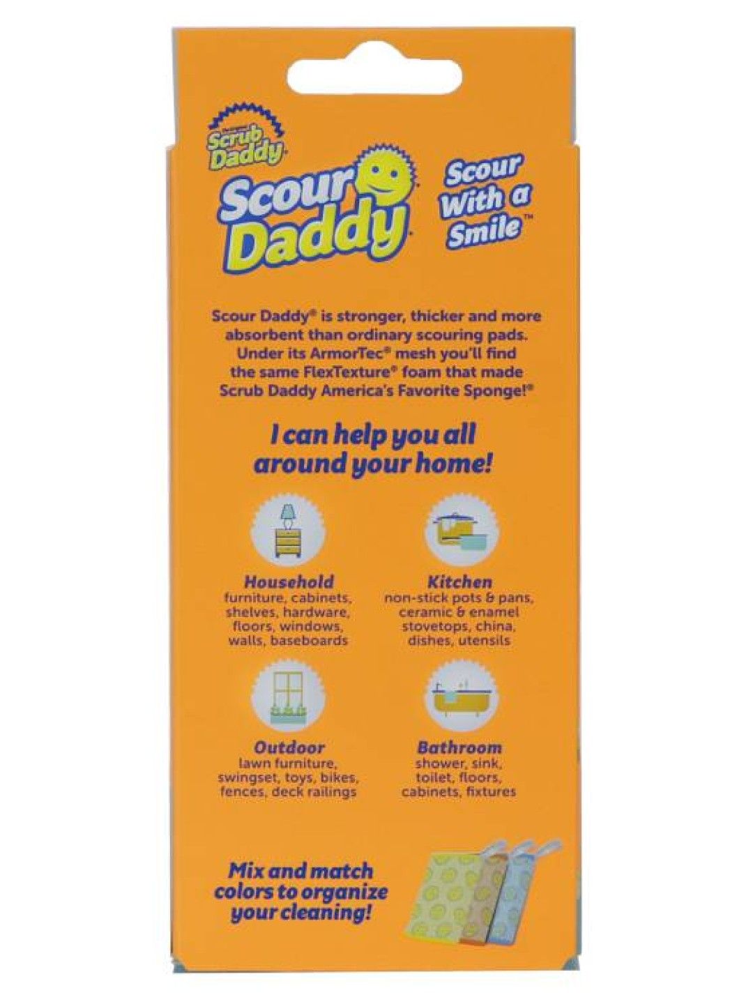 Scrub Daddy Scour Daddy - ArmorTec Mesh Scouring Pad (No Color- Image 3)