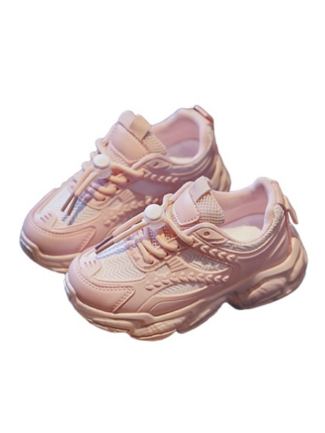 Seams 195 Angel Rubber Shoes (Pink- Image 1)