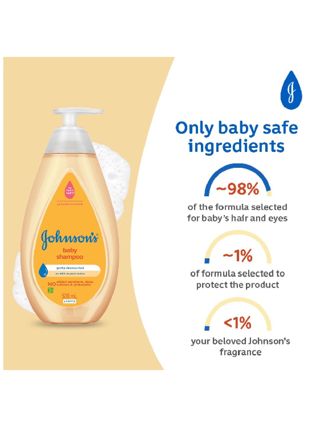 Johnson's Baby Shampoo (100ml) (No Color- Image 4)