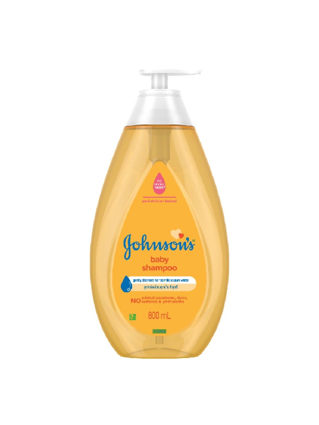 Johnson's Baby Shampoo (800ml) (No Color- Image 1)