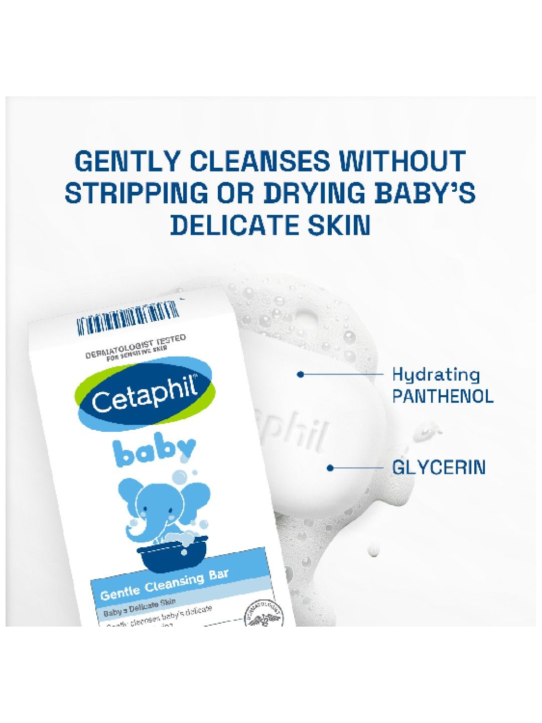 Cetaphil Baby Baby Bar (127g) (No Color- Image 2)