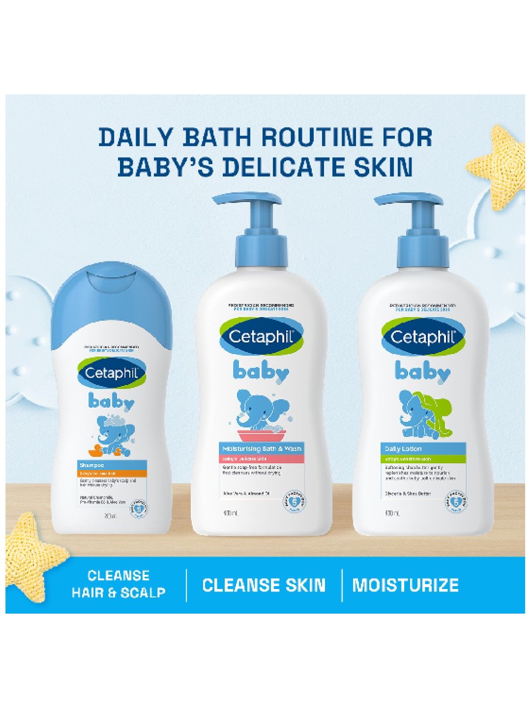 Cetaphil Baby Baby Daily Lotion (400ml) (No Color- Image 4)