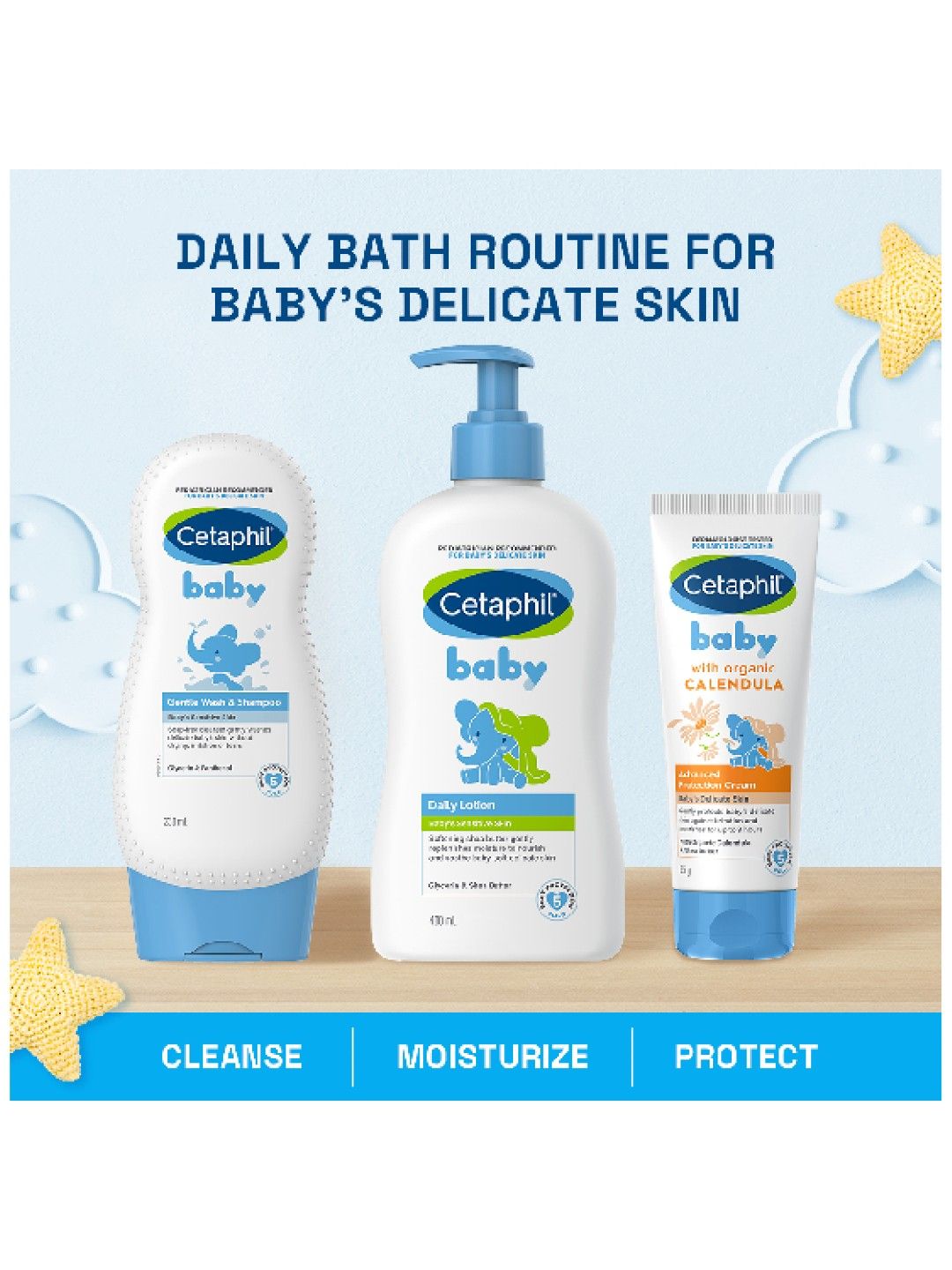 Cetaphil Baby Baby Gentle Wash & Shampoo (230ml) (No Color- Image 4)