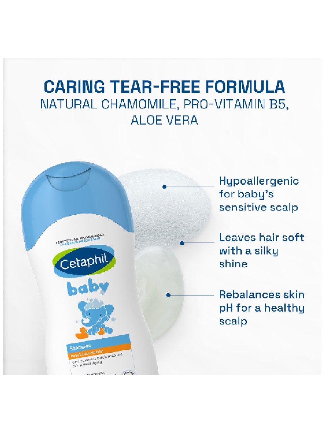 Cetaphil Baby Baby Shampoo (200ml) (No Color- Image 2)