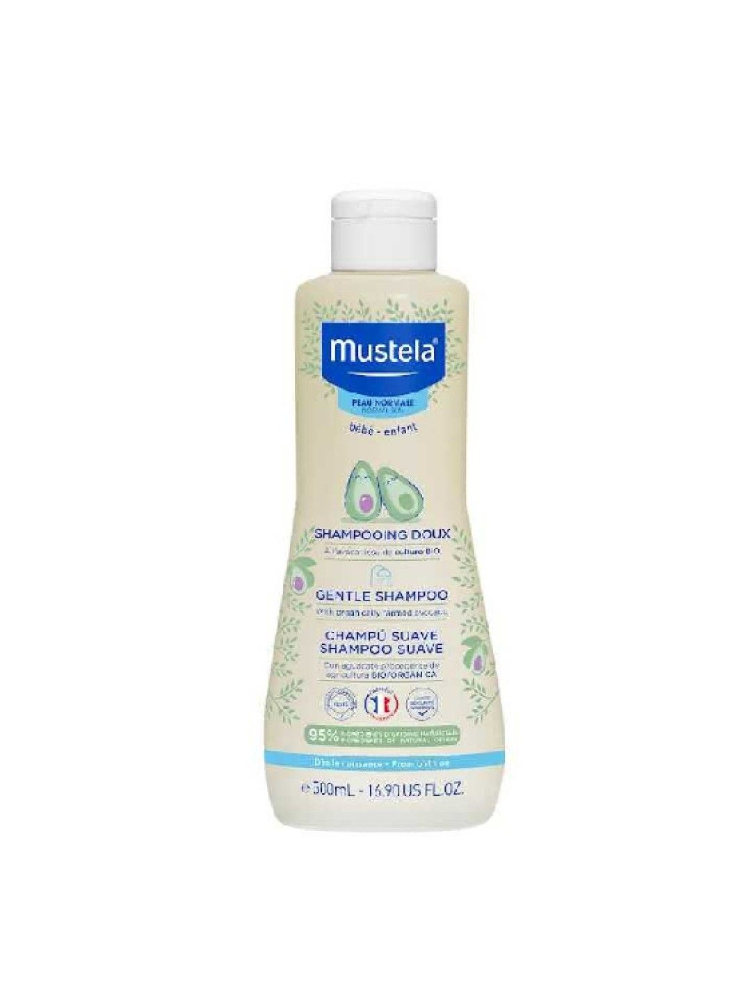 Mustela Gentle Shampoo (500ml) (No Color- Image 1)