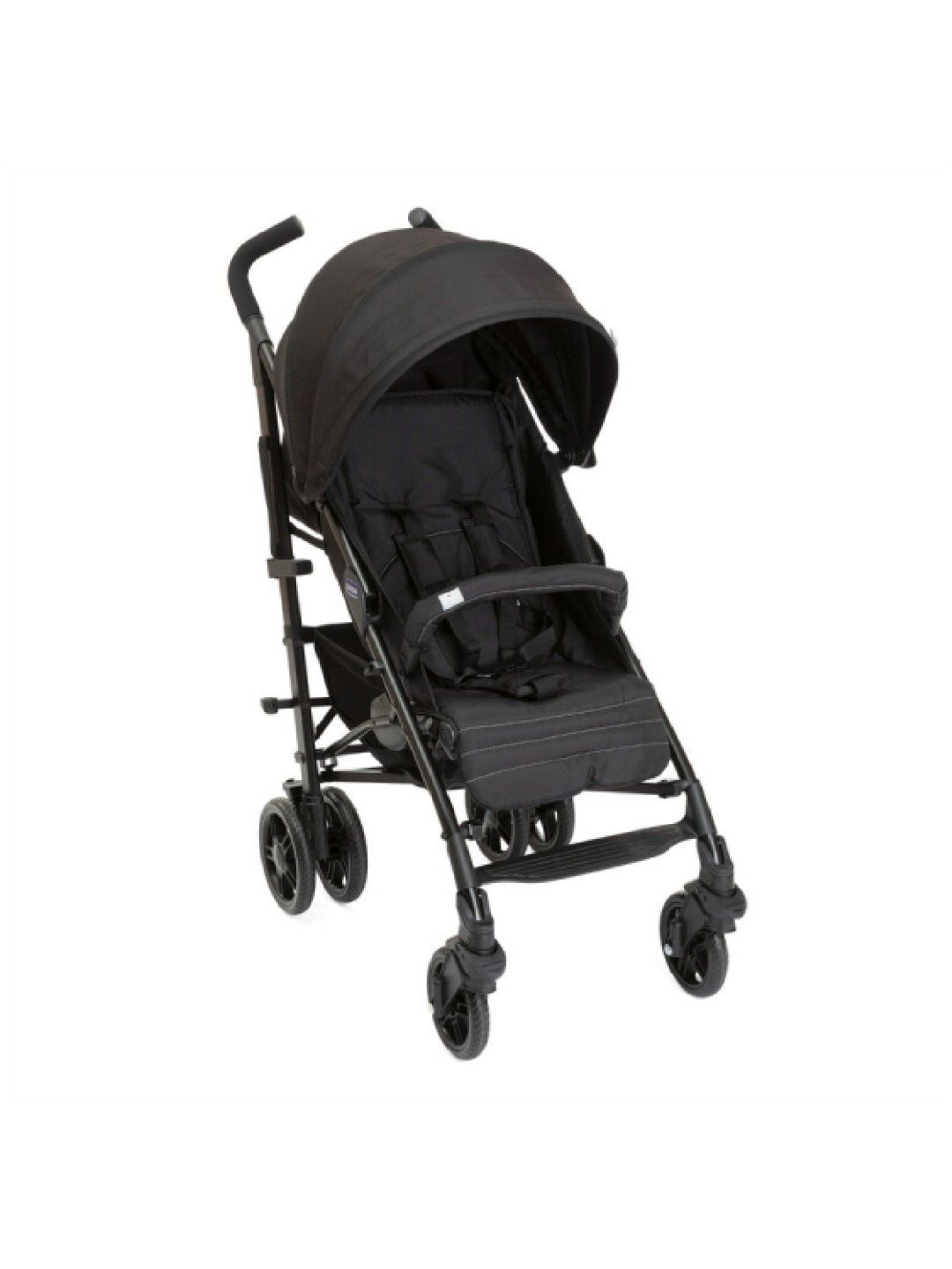 Chicco Lite Way 4 Basic Stroller Jet Black (No Color- Image 1)