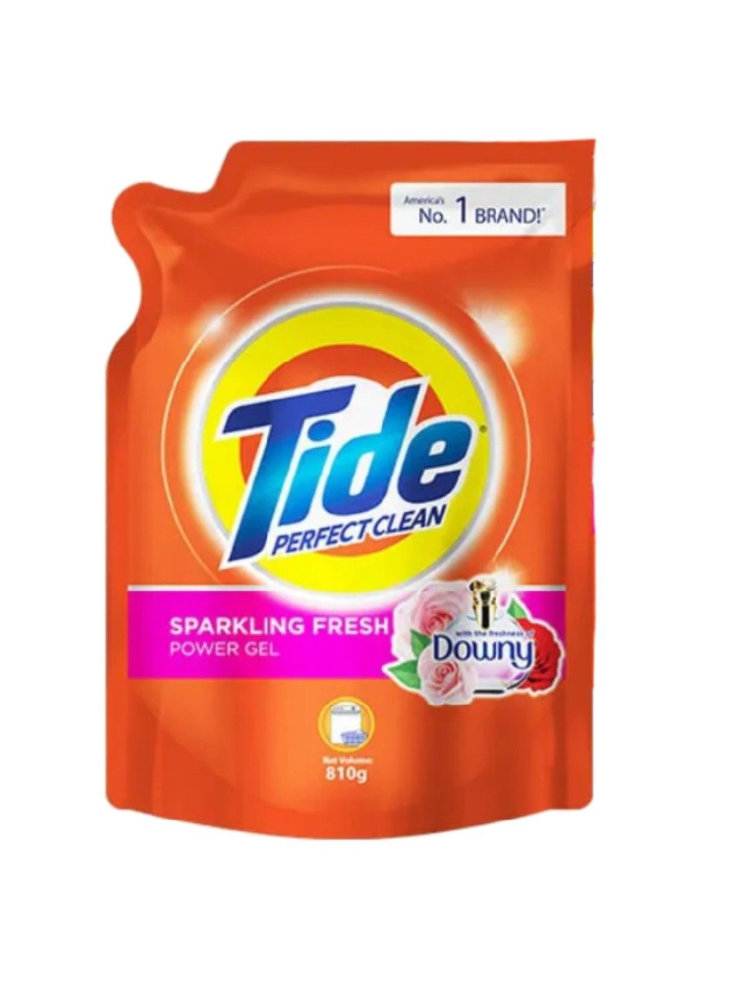 Tide Sparkling Fresh Liquid Laundry Detergent Refill (810g) (No Color- Image 1)