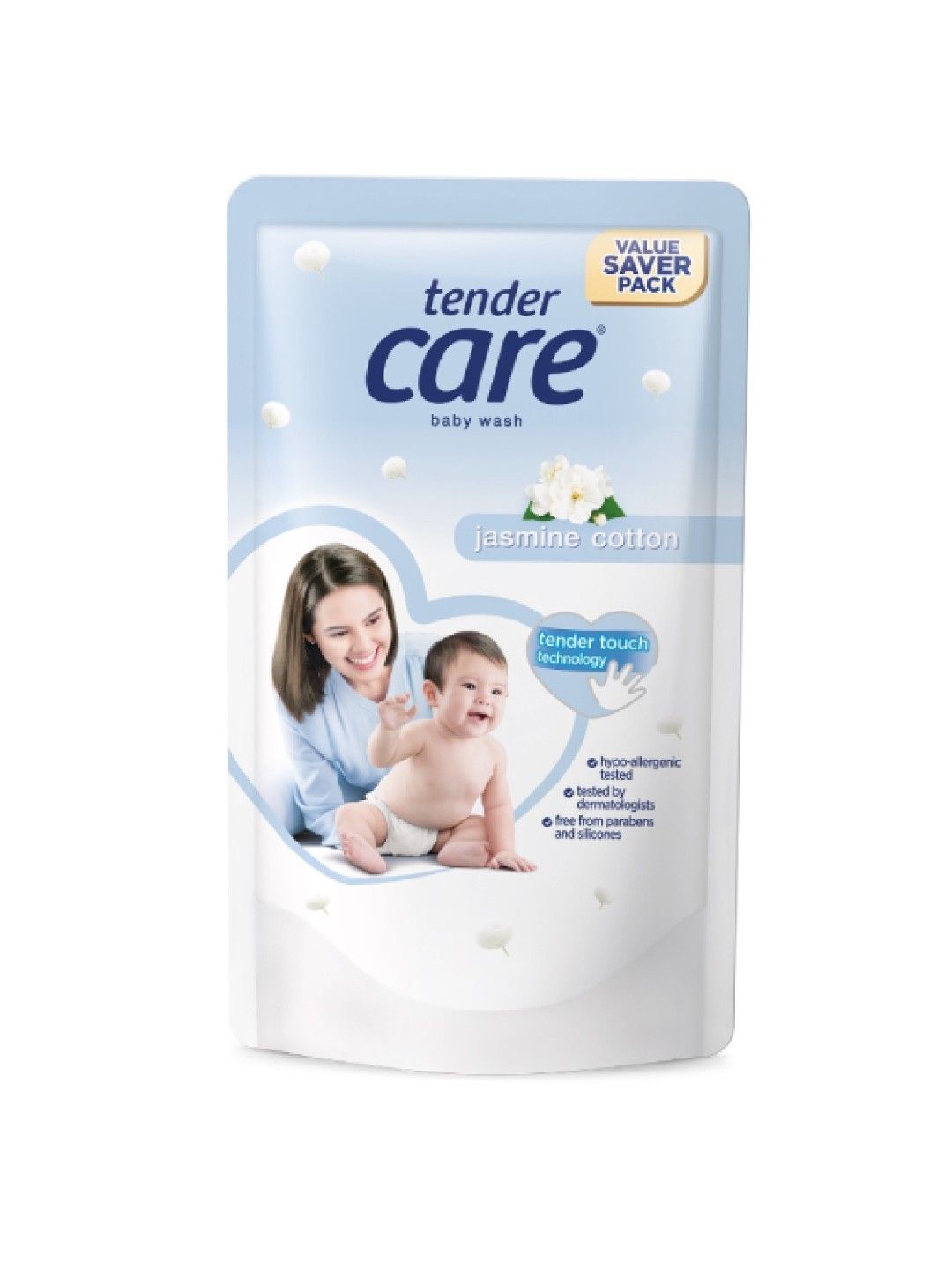 TENDER CARE, Jasmine Cotton Hypo-Allergenic Baby Powder 100g