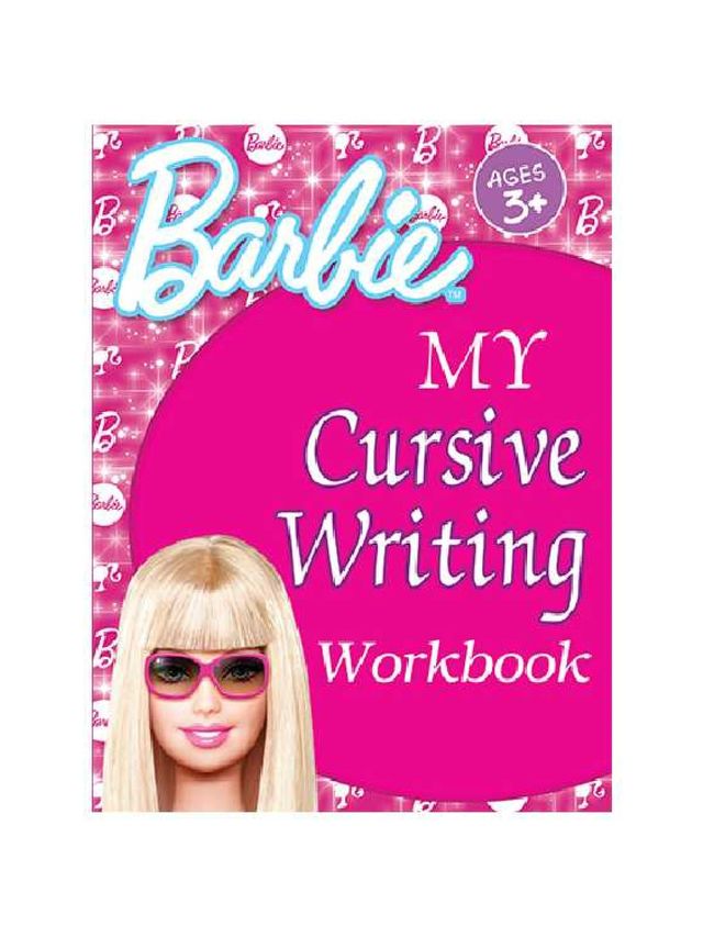 Easy To Learn Barbie - My Cursive Writing Workbook