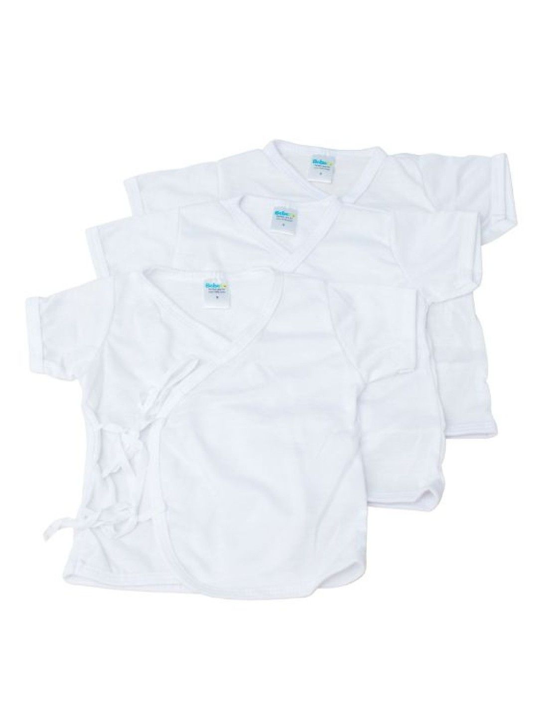 Bebeta Infants Wear Tieside Short Sleeves (3 pcs) (No Color- Image 1)