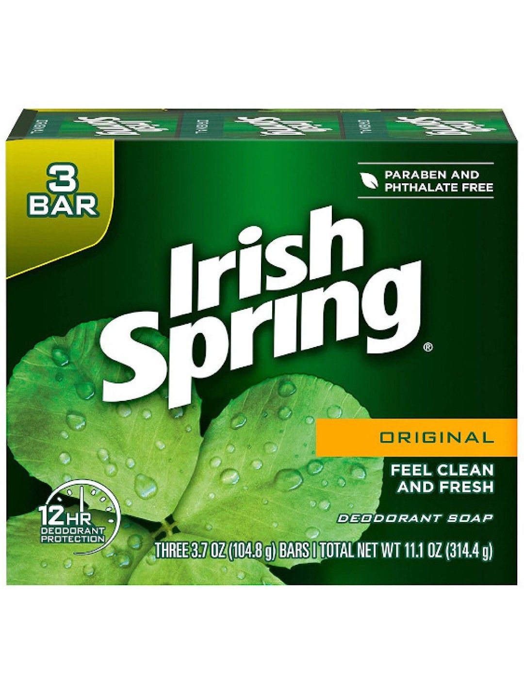 Irish Spring Original Body Soap 3-Pack (3.7oz)