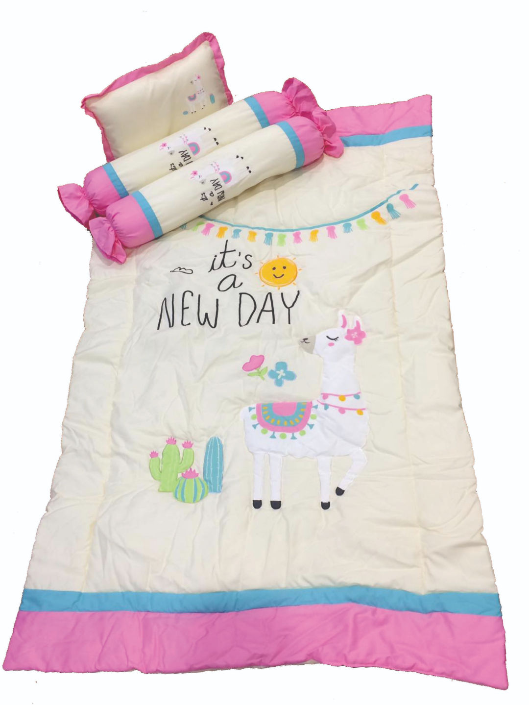 Kozy Blankie It's a New Day Baby Comforter Set