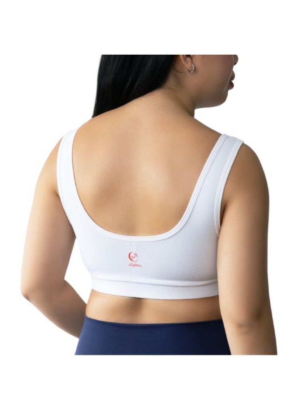 Elation Nursing and Hands-free Pumping Bra (Ivory- Image 4)