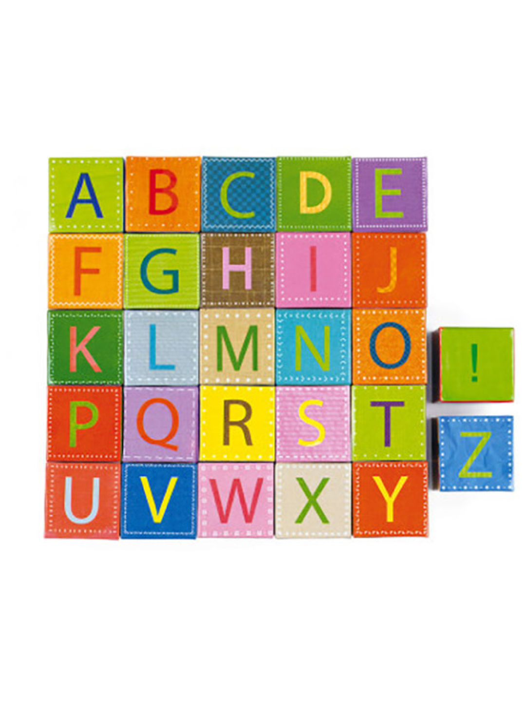 Janod Kubkid - Alphabet (32 Blocks) (No Color- Image 1)