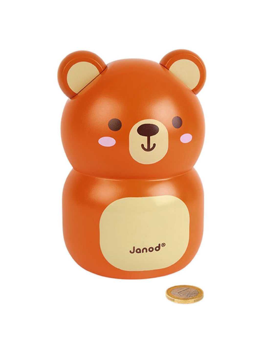 Janod Bear Moneybox (No Color- Image 1)