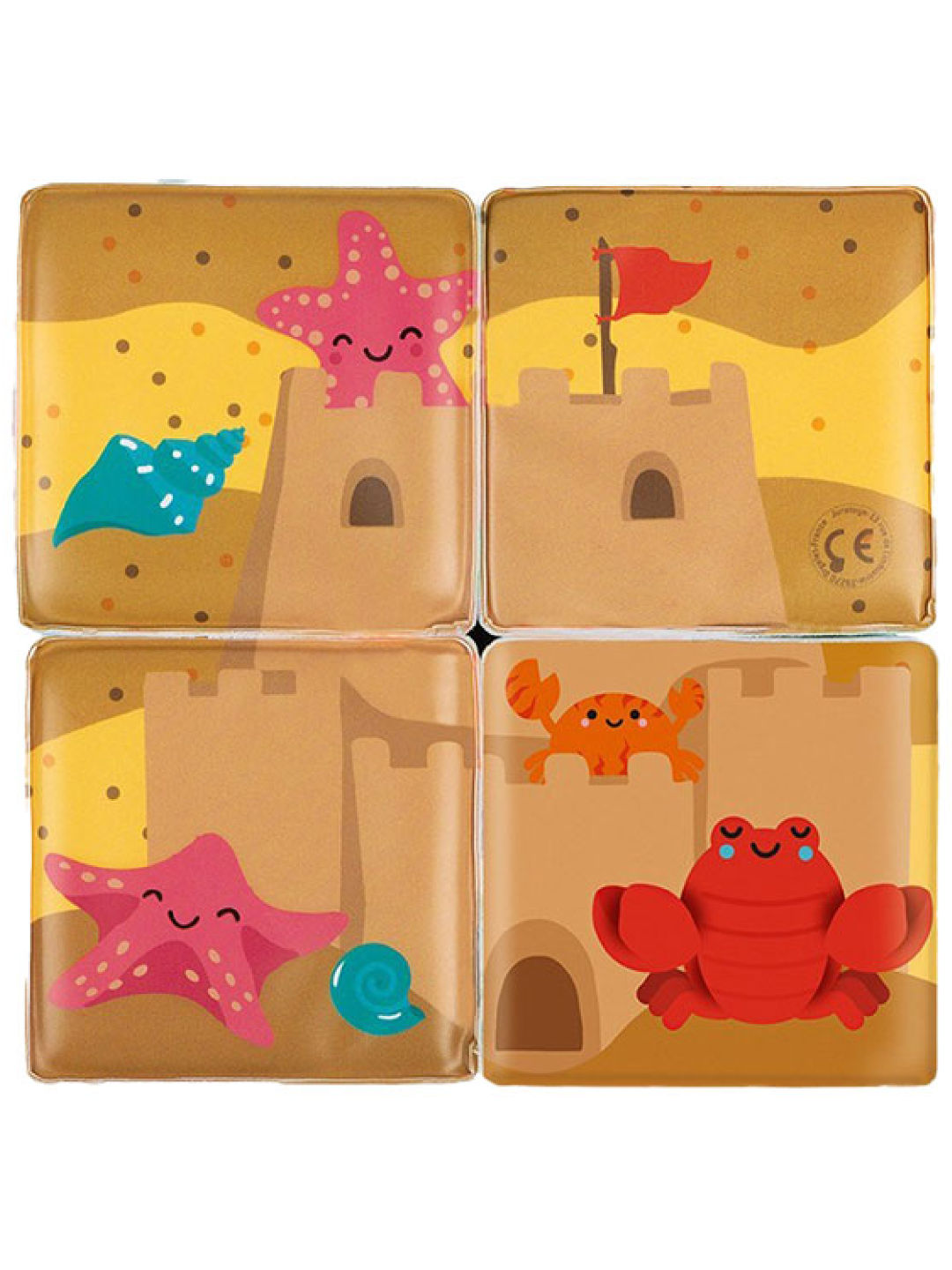 Janod Bath Cubes (4-Piece) (No Color- Image 2)