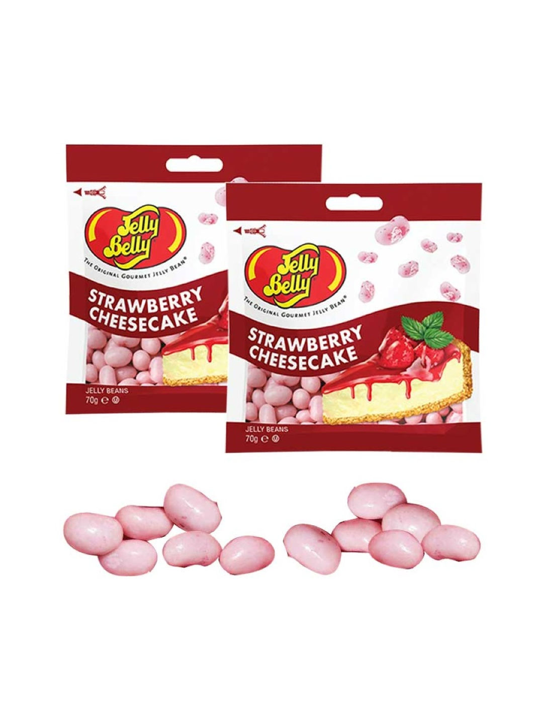 Jelly Belly Candy Corner Strawberry Cheesecake (2 pcs) 70g