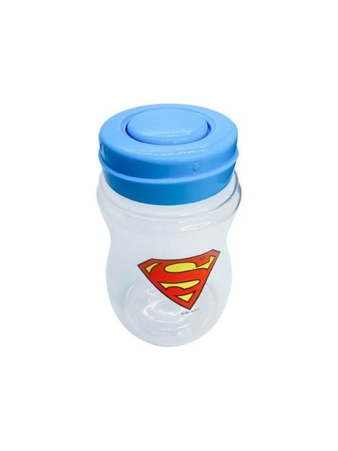 Justice League Wide Neck Bottles with Snap Lock Covers Set of 3 (8oz) (Boy- Image 3)