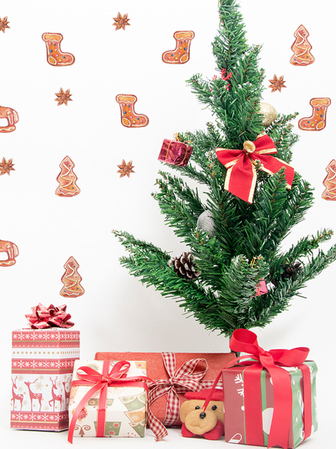 Juju Nursery Christmas Cookies Wall Decals Nursery Stickers (No Color- Image 3)