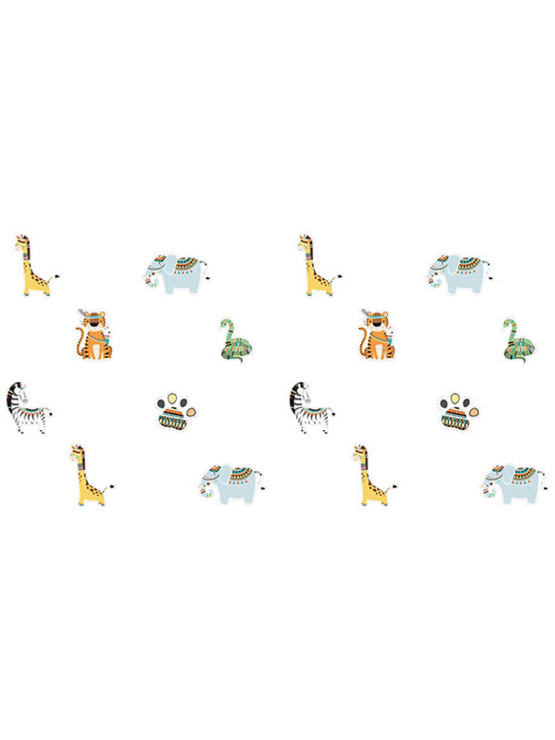 Juju Nursery Tribal Animals Wall Decals Nursery Stickers