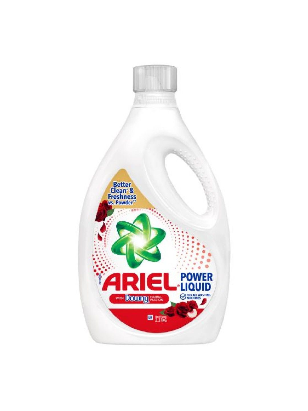 Ariel Liquid Laundry Detergent Floral Passion Bottle (2.37kg) (No Color- Image 2)