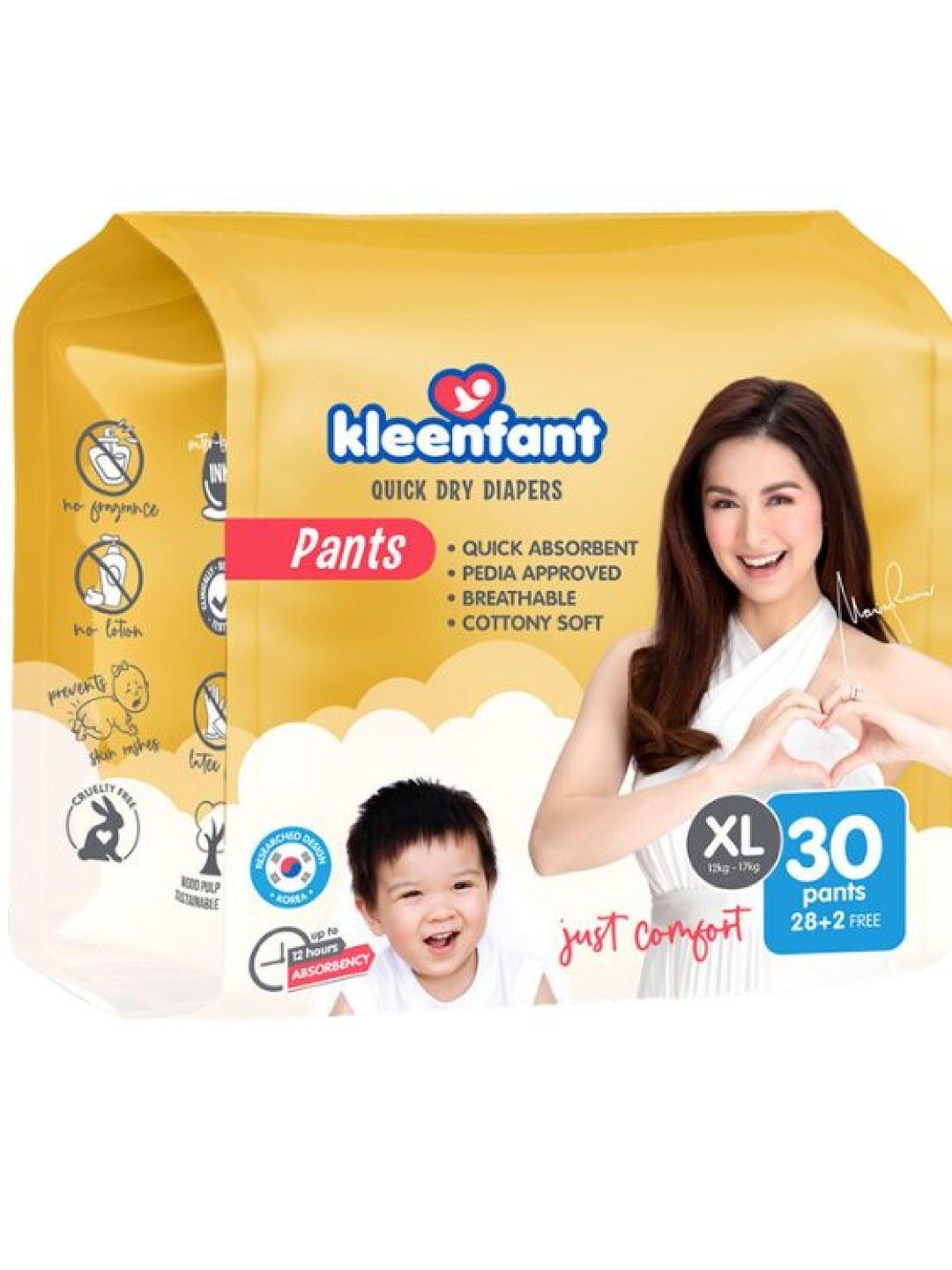 Kleenfant Diaper Pants XL (30 pcs) (No Color- Image 1)