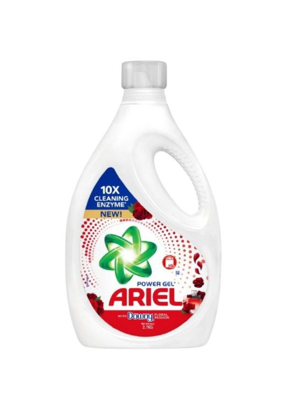 Ariel Liquid Laundry Detergent Floral Passion Bottle (2.37kg)