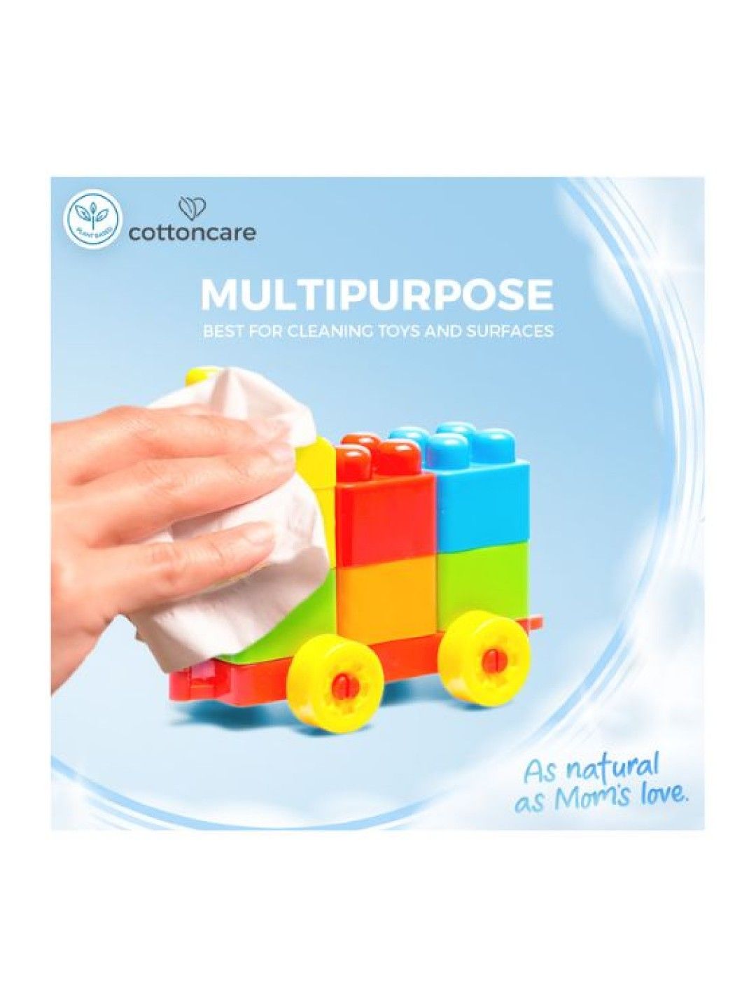 Cotton Central™ Cottoncare™ Antibacterial Biodegradable Wipes (1920 pcs) (No Color- Image 4)