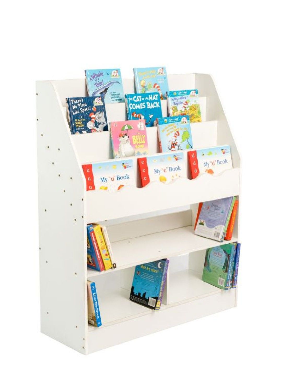 Kiddiestationph Ava Kids Bookshelf (White- Image 1)