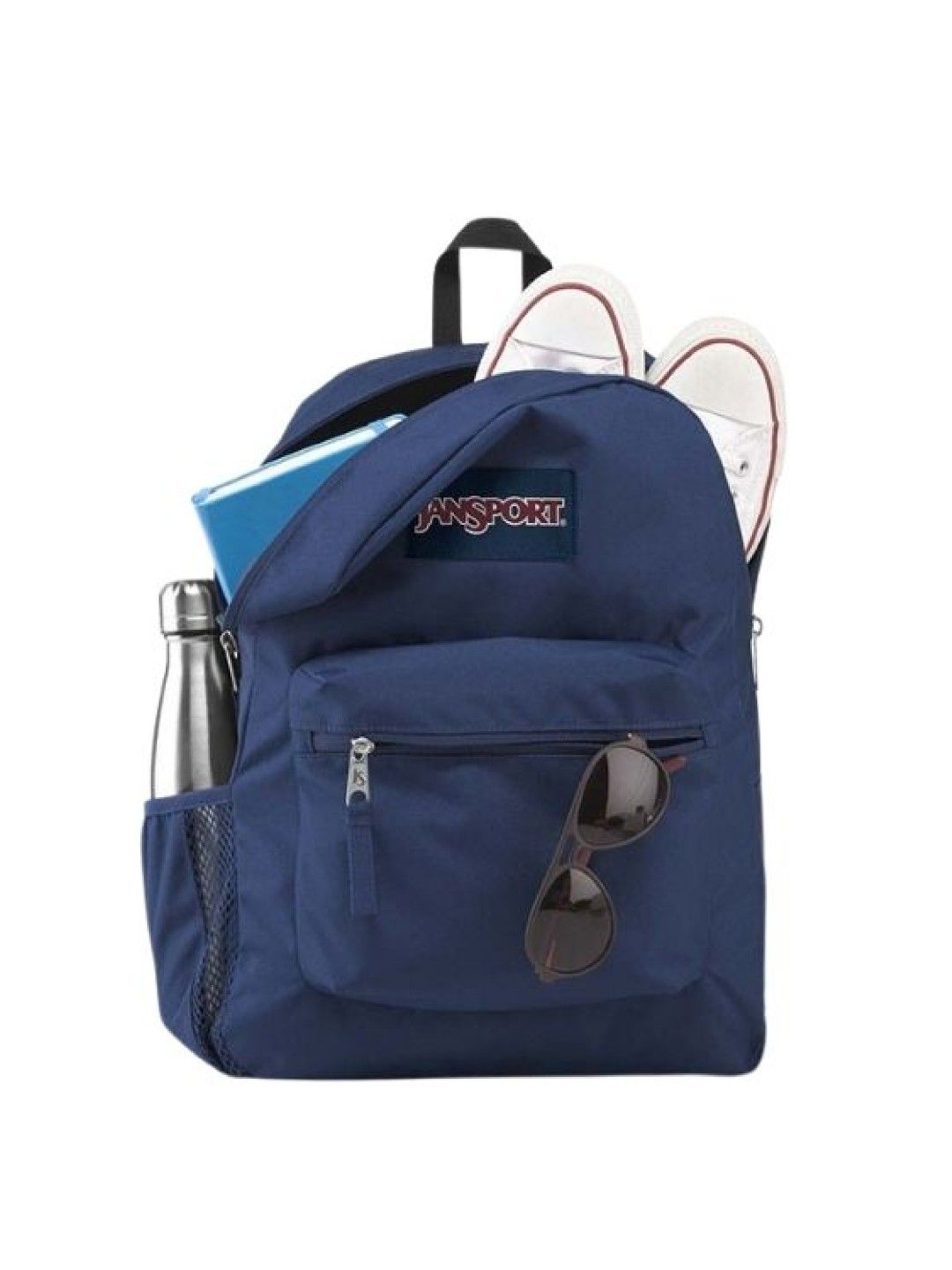 JanSport Backpack Cross Town Navy (Blue- Image 4)