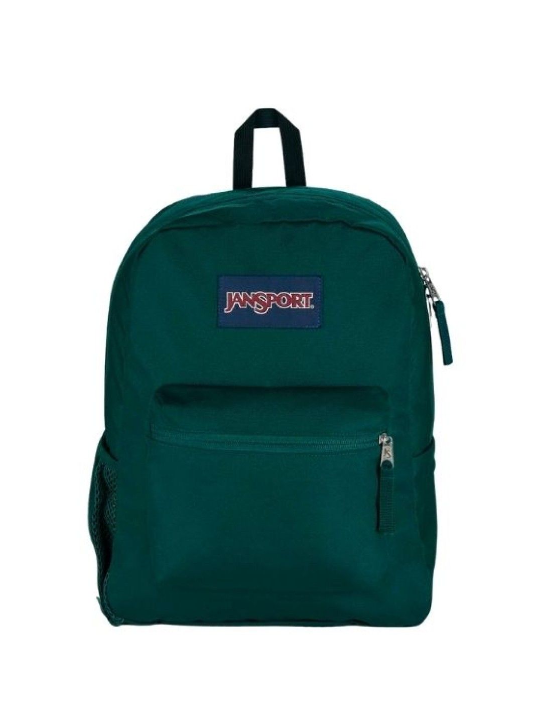 JanSport Backpack Cross Town Deep Juniper (Green- Image 1)