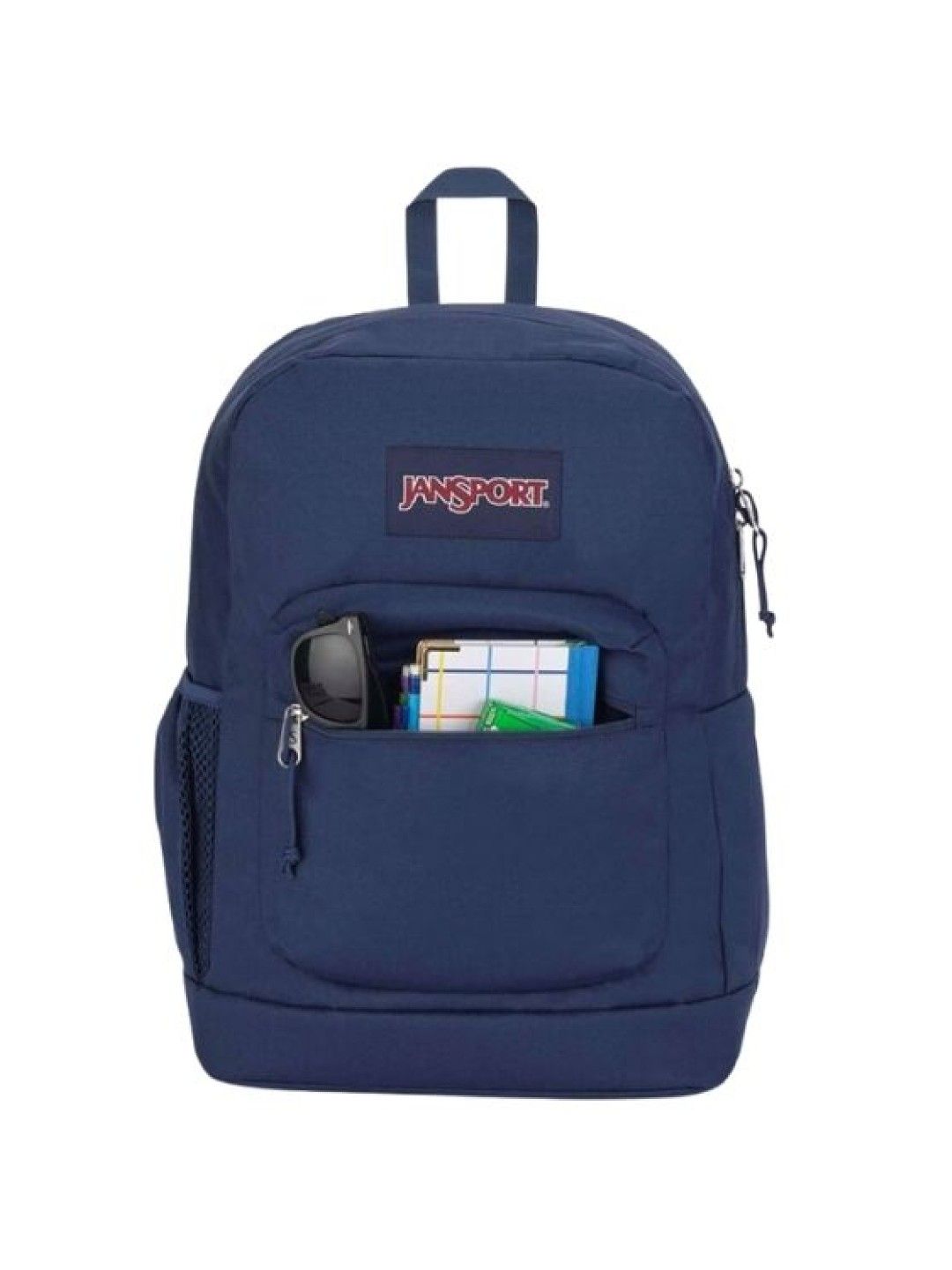 JanSport Backpack Cross Town Plus Navy (Blue- Image 4)